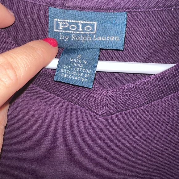Polo By Ralph Lauren Purple Men’s Shirt - Picture 4 of 4